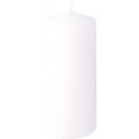 Duni Bloklys Ø60x130 mm Brændetid 30 timer Hvid - (6 stk.)