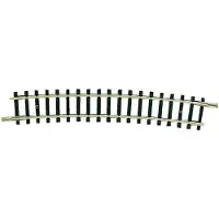 Fleischmann 22226 N skinne (uden ballast) Bøjet spor 15 ° 362.6 mm