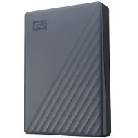 Western Digital WD My Passport WDBY3J0060BGY - Harddisk - krypteret - 6 TB - ekstern (bærbar) - USB 3.2 Gen 1 - 256-bit AES - silikonegrå