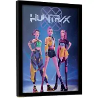 Pyramid Kpop Demon Hunters Huntrix Indrammet Samlerplakat