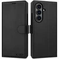 Tech-Protect Samsung Galaxy Z Fold7 Pungetui med Magnet og Stativ - Sort
