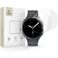 Tech-Protect Samsung Galaxy Watch8/Watch9 Glass Fit+ Skærmbeskyttelse Hærdet Glas - 44mm - 2 stk. - Klar