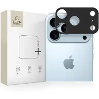 Tech-Protect iPhone 17 Pro Max Camalloy Fit+ kamerabeskytter i aluminium - Sort