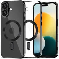 Tech-Protect iPhone 17 MagFlex Cover - MagSafe-kompatibelt - klar / sort