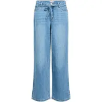 Object Bindebånd I Taljen Jeans Med Vide Ben