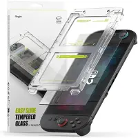 Ringke Easy Slide 2-pak hærdet glas til Nintendo Switch 2 - Transparent