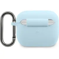 Lacoste Airpods 3 Liquid Silikone Cover - Blå