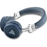 GUESS Bluetooth ENC GUBH70PGTSPSB on-ear hovedtelefoner blå/blå kornet Classic Rund form