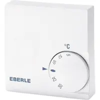 Eberle 111 1701 51 100 RTR-E 6721 Rumtermostat Overflademonteret Døgnur Opvarmning og køling 1 stk