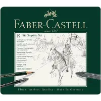 Faber-Castell Pitt Tin Sæt Med Grafitblyanter 19 Enheder