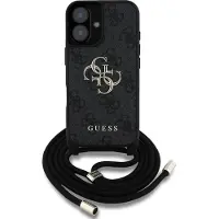 GUESS Pu 4g Metal Logo Crossbody Strap Iphone 16 Telefon Etui