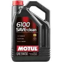 Motul Car 6100 Save-clean 5w30 C2 5l Motorolie