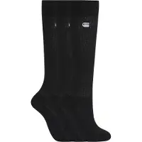 G-Star Sloughy Socks 3-Pack - Black - Women