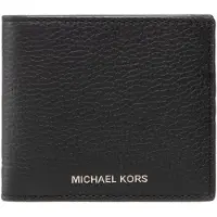 Michael Kors Michael Korstil mænd. 39S0LHDF1L Hudson tegnebog tynd i sort kornet læder (OSFA), Casual