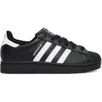 Adidas Originals Sneakers 'Superstar II' sort / hvid