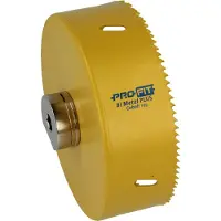 Wareco ProFit bimetal Plus hulsav med adapter, rustfri og metal, 133 mm