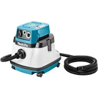 Makita VC2510LX1, Tør&våd, Sort, Blå, Hvid, 58,3 l/s, 22 kPa, 5 m, 73 dB