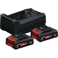 Bosch 2x EXBA18V-40+ GAL 12V/18V-80 1600A0373J Værktøjsbatteri og oplader 18 V 4 (1600A0373J)