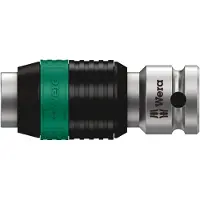 Wera 8784 A1, Sokkel, 1/4, Britisk, 1 hoved(er), 1/4, Krom-vanadium-stål, Plast