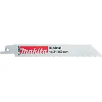 Makita - Sabelsavsklinge - 5 stykker - længde: 150 mm - bredde: 19 mm - for DJR183RT1J, DJR183Z, JR002GZ, JR3051TK, JR3070CT