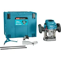Makita RP001GZ02 XGT Vertikali freza 1800 W, 6, 8, 12 mm, 8000-25000 min-1, 5,2kg, MAKPACK