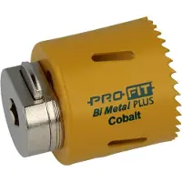 Wareco ProFit bimetal Plus hulsav med adapter, rustfri og metal, 51 mm