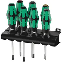 Wera 335/350/367/7 Kraftform Skruetrækkersæt 6 Stykker