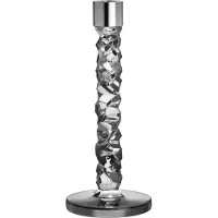 Orrefors Carat lysestage 2-pak antracit 24,2 cm