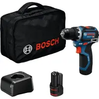 Bosch GSR 12V-32 Professional, Pistolgreb boremaskine, Nøglefri, 1 cm, 0,8 mm, 475 rpm, 1800 rpm