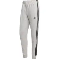 Adidas Bukser '3-STRIPES' lysegrå / sort