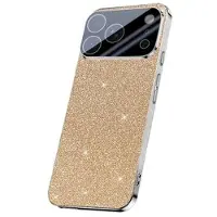 Mtp Products iPhone 17 Pro Mousserende Glitter Hybrid Cover - Gold