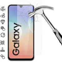 Mtp Products Samsung Galaxy M17 Skærmbeskyttelse Hærdet Glas - 9H - Case Friendly - Gennemsigtig