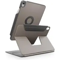Uniq Rovus Snapmount 360 Rotating Detachable Case for iPad 11" 2025 / 10.9" 2022 - Grå