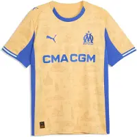 Puma Marseille 4. Trøje 2025/26 - , størrelse Large