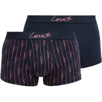 Emporio Armani Emporio Armanitil mænd. EM001014_AF19049 Sæt 2 boxershorts Valentine navy (S), Afslappet, Bomuld, Blå