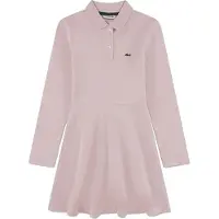 Lacoste Kids Pique Kjole Med Lange ærmer