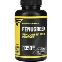 Primaforce , Fenugreek, 1,350 mg, 180 Kapsler (675 mg per Kapsel)