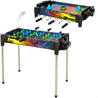Cb Games Ambassador-foosball & Air Hockey Neon Arcade 2 In 1 Brætspil