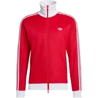 Adidas Originals Sweatjakke 'Classic' rød / hvid