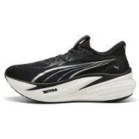 Puma MagMax NITRO 2 Running Shoes Men, Sport, Black/White, 46