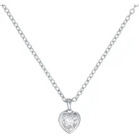 Ted Baker Kæde 'HANNELA: CRYSTAL HEART PENDANT' sølv