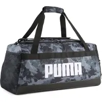 Puma Challenger All-Over Print 58L Medium Sports Bag, Accessories, Black/Camo Aop, OSFA