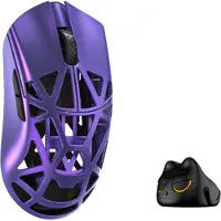 WLMouse Beast X Pro (Solid Side + Omron) / Wireless 8K / Magnesium - Gaming Mus - Optisk - 5 knapper - Lilla