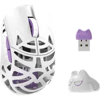 WLMouse Beast Miao (Omron) / Wireless 8K / Magnesium - Gaming Mus - Optisk - 5 knapper - Hvid