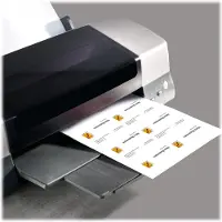 Sigel Business Card 3C DP746 - Blå gradient - 85 x 55 mm - 200 g/m² - 100 kort (10 ark x 10) visitkort
