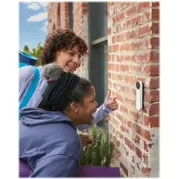 Google Nest - Dørringeklokke - trådløs - Bluetooth, 802.11a/b/g/n - 2.4 Ghz, 5 GHz - sne