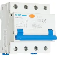 Chint | Circuit breaker RCBO, NB310L/3N, 3P+N, C20, 30mA, A, 6kA | NB310L3PN30MAA20C