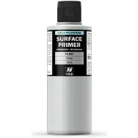 Vallejo 74.601, Grundmaling primer, Metal, Plast, Polyvinylchlorid (PVC), Træ, Allerede blandet, Grå, 0,2 L, 1 stk
