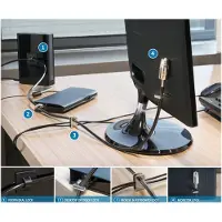 Kensington Desktop and Peripherals Standard Keyed Locking Kit 2.0