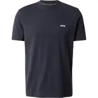 BOSS BOSStil mænd. 50506373 T-shirt Elastic navy (XXL), Casual, Bomuld, Korte ærmer, Blå